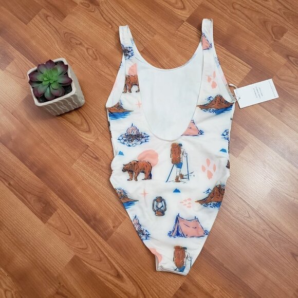 Coors Light Team LTD. One Piece Swimsuit Bathing Suit Size XS New With Tags - Picture 2 of 6